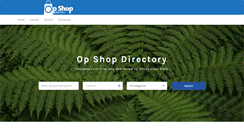 Desktop Screenshot of opshopdirectory.co.nz